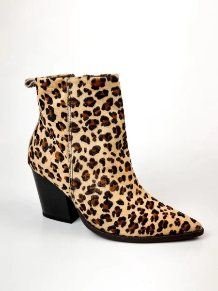 Bota Western Thassia Onça Couro