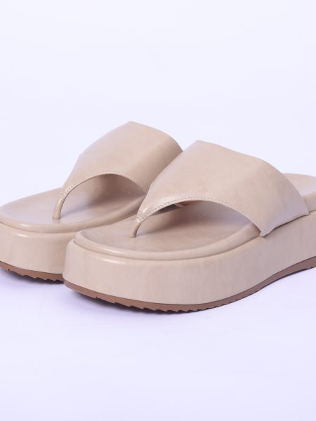 Chinelo Flatform Sicília Feno