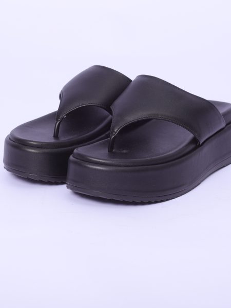 Chinelo Flatform Sicília Preto