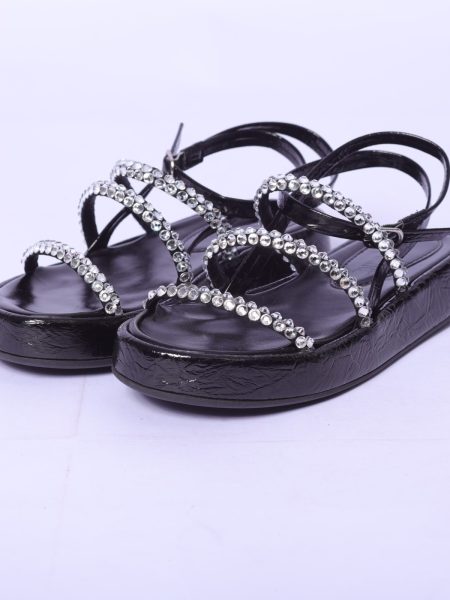 Sandália Flatform Jurerê Preta