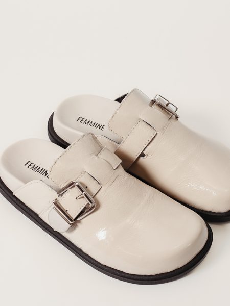 Regi - Clog Couro Feminino Anatômico Off