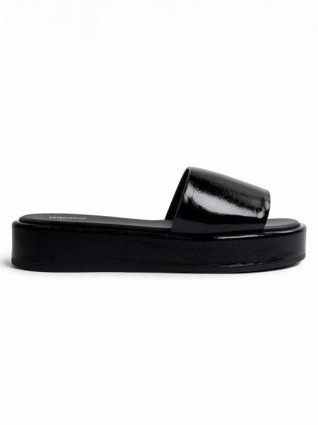 Flatform Feminina Couro Original Confortável