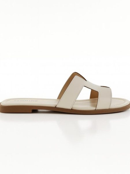 Rasteira H Couro Original