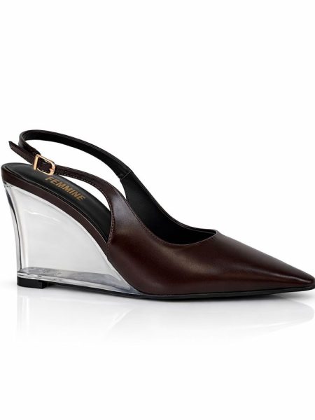 Scarpin Salto Wedge Cristal Carmem