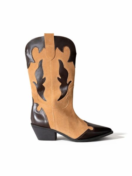 Bota Feminina Texana Capuccino Scarlet