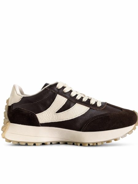 TÊNIS COURO ORIGINAL JULIA MARROM