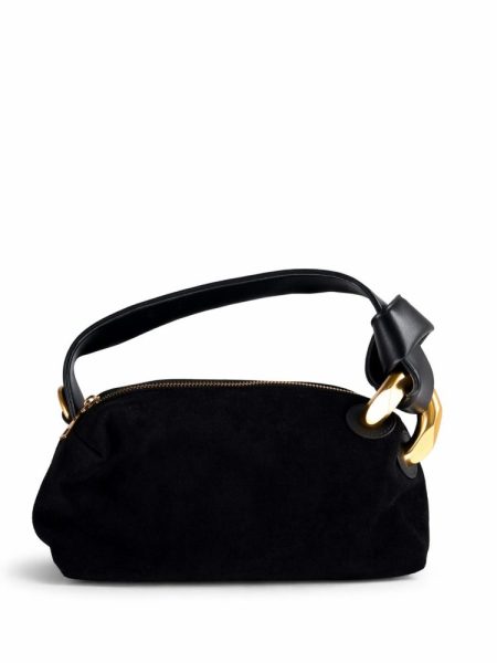 Bolsa Hilary Suede/Couro Vegano preta