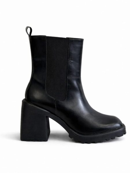 BOTA FEMININA 3 EM 1 SALTO ALTO PRETA ANGELINA