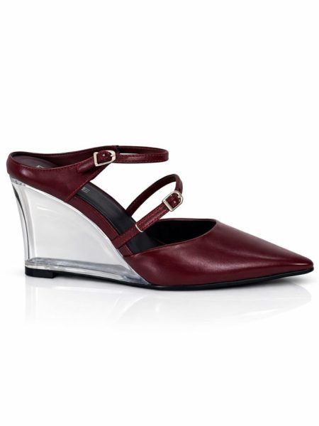 Scarpin Salto Wedge Cristal Cameron