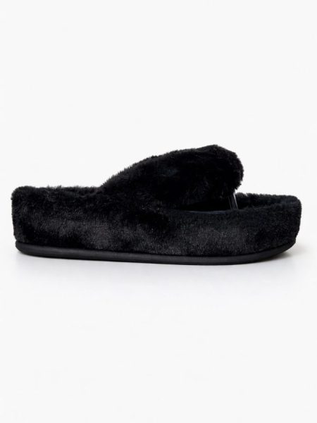 Chinelo Dedo Feminino Pelo Flow Preto