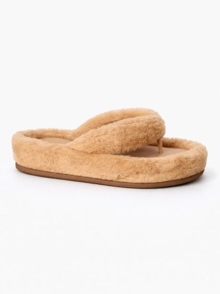 Chinelo Dedo Feminino Pelo Flow Nude