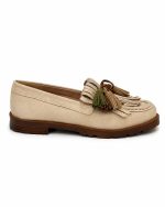 Mocassim Camurça Antonella Nude