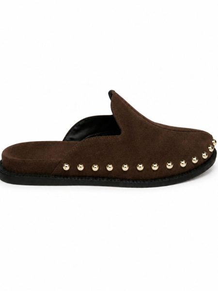 Clog Couro Original Akita Marrom