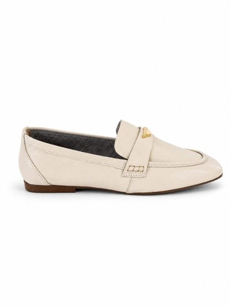 LOAFER LAUREN COURO ORIGINAL LAUREN OFF WHITE
