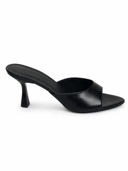 Tamanco Open Mule Rebeca Preto